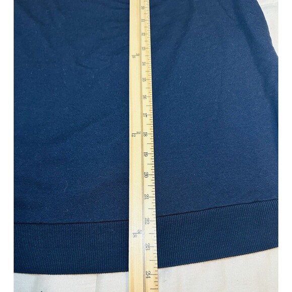 J. Jill Blue Long Sleeve Shirt‎ Soft Cozy Relaxed Fit Pullover Women's SMALL - Picture 7 of 8